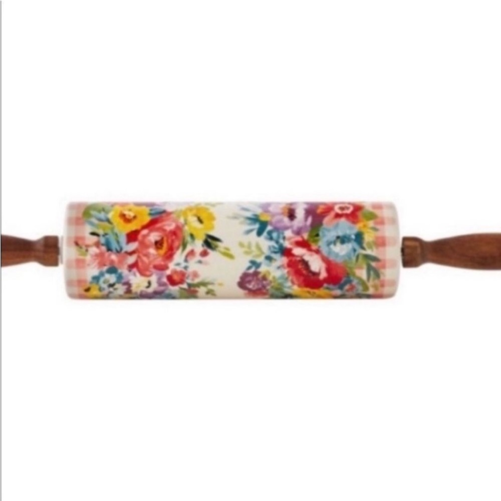 New- The Pioneer Woman Sweet Romance
Ceramic Stoneware Rolling Pin